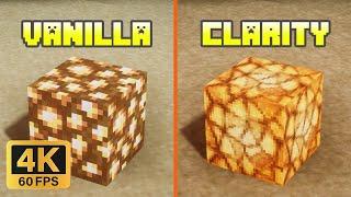 Vanilla vs Clarity | Texture Comparison [ 4K 60FPS ]