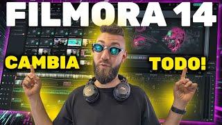  Edita con FILMORA 14 [IA] | (INSTALACION y DESCARGA) [7 CARACTERISTICAS LOCAS] #filmora14