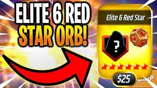 THE BEST ELITE 6 RED STAR ORB OPENING! - MARVEL Strike Force - MSF