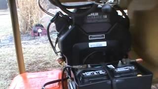 2006 TGMI Turbo Turf Skid Mounted Straw Blower Kohler 18HP For Sale Hydroseeder