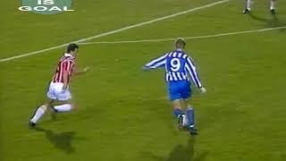 Goal! Mikael Nilsson. PSV Eindhoven vs IFK Goteborg. 03.03.1993