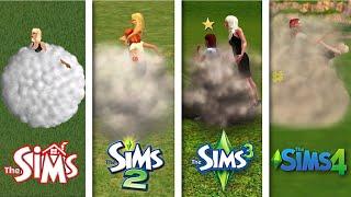 Sims 1 vs Sims 2 vs Sims 3 vs Sims 4 - Fighting