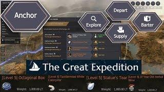 New Barter System & Improved Frigate | The Great Expedtition (Black Desert online)