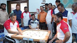 MCA Live Carrom :  QF - Zaheer Pasha (Karnataka) vs Abhishek Chavan ( Maha )