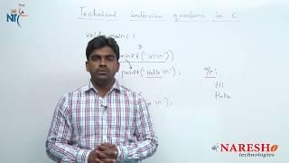 Control Statement | C Technical Interview Questions and Answers | Mr. Srinivas