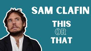 This or That with Sam Claflin (Hunger Games, Daisy Jones and The Six) at Dream it Con