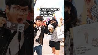 JJK cosplayers reacting to the Gojo poster