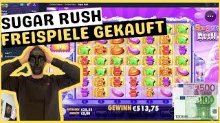 Online Casino Deutsch | Sugar Rush Freispiele gekauft 600 €  WAS EIN KAMPF 