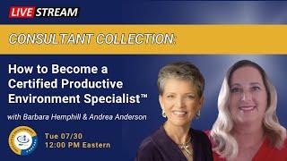 How to Become a Certified Productive Environment Specialist™