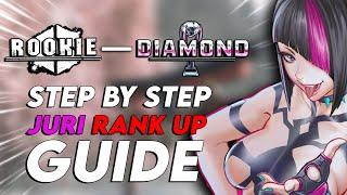 SF6 - The ULTIMATE Juri Rookie to Diamond Rank Up Guide | Step-by-Step Walkthrough