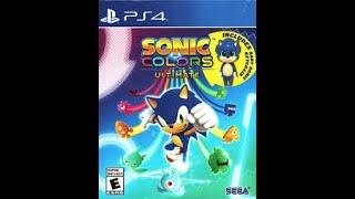 Opening to Sonic Colors Ultimate 2021 PS4 Game