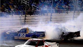 Multi Truck Crash - 2023 Nascar Truck series at Daytona