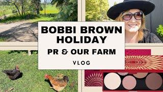 New Bobbi Brown Holiday Smokey Gleam Palette | PR & A Look Around the Farm