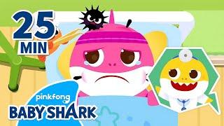 Baby Shark Doctor, Mommy is Sick! | +Compilation | Hospital Play Song & Story | Baby Shark Official