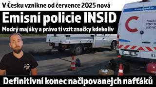 V Česku vznikne Emisní Policie INSID, která ti kdekoliv může sebrat značky