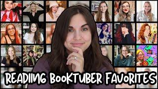 reading booktubers favorite books...will I find new favorite books myself? || reading vlog