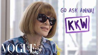 Anna Wintour Talks the Kardashians, Dressing for an Interview, and How Not to Wear Leggings | Vogue