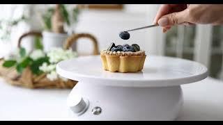 Crostatine Decorate con Girotorta Elettrico Decora   Fruit Tarts with Electric Turntable