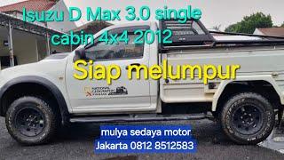 Isuzu Dmax 3.0 single cabin 4x4 th 2012 siap Blusukan ! TERJUAL.