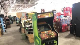 2019 Tour of Coin Op Warehouse - Hagerstown, Md. (40,000 sq ft of arcade machines!)