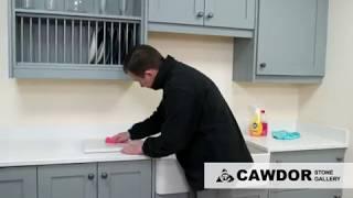 Daily Cleaning Quartz Worktops & Removing Stains