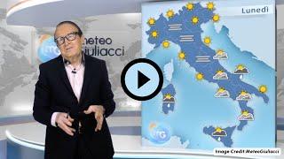 Previsioni meteo per lunedì 11 novembre.  Nebbie e anche qualche pioggia