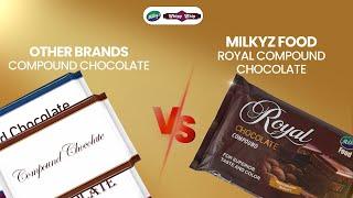 Royal Compound Chocolate Comparison | Milkyz Food Royal Chocolate Compound | Milkyz Food | 2024