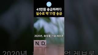 고객에게 41만원 송금하려다 실수로 약 11경 송금한 은행직원 #이슈 #논란 #돈방석 #놀라운사실 #황당실화 #돼지꿈 #재물운 #해외토픽 #에피소드 #은행 #부자 #뉴스 #억만장자