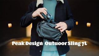 The perfect everyday camera bag? - Peak Design Outdoor Sling 7L