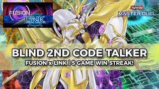 70% Win Rate! Blind 2nd Code Talker Fusion x Link Festival 2024 - Yu-Gi-Oh! Master Duel