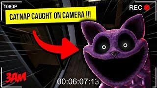SECURITY CAMERAS CAUGHT CATNAP BREAKING INTO MY HOUSE AT 3AM !! (IT GOT JESTER!)