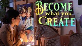 Transform your Life through Thoughts & Creations  Watercolor & Oil Painting  Cozy Art Vlog