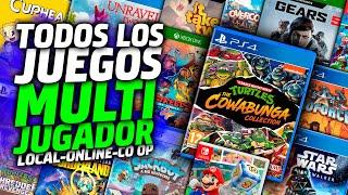 Todos los JUEGOS MULTIJUGADOR del MUNDO  ps4, ps5, Xbox, Nintendo Switch y PC