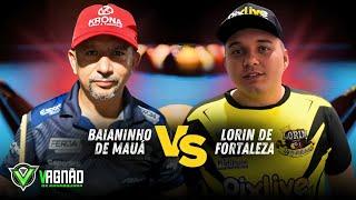 BAIANINHO X LORIN 4x4 DESAFIO MAIS ESPERADO DOS ÚLTIMOS TEMPOS SINUCA AO VIVO