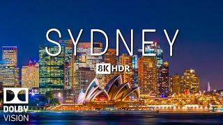 SYDNEY 8K Video Ultra HD With Soft Piano Music - 60 FPS - 8K Nature Film