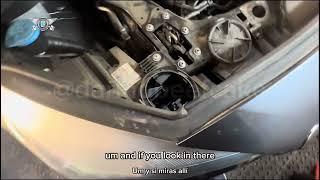 How to change the front headlight bulbs H7’s on a bmw 218d F45 2015 main beam, dipped beam.