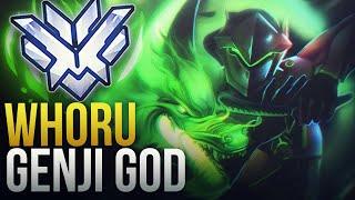 Best Of "WHORU" GENJI GOD - Overwatch Montage