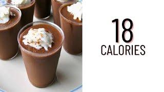 Low calorie chocolate dessert recipe- Low calorie chocolate pudding recipe