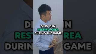 Ding Liren WATCHES Gukesh on TV in the RESTING AREA in the 2024 FIDE WORLD CHAMPIONSHIP