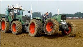 Ploughing Fendt 614 S favorit & Fendt 930 vario