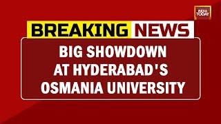 Showdown At Hyderabad's Osmania University, Cong Protests Over Rahul Visit To Osmania| Breaking News