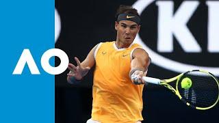 Rafael Nadal v Stefanos Tsitsipas first set highlights (SF) | Australian Open 2019