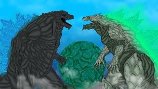 Voidzilla Earth vs. Godzilla Earth : Monsters from other dimensions | PANDY Animation 78