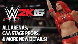 WWE 2K16 Q&A: All Arenas, Create an Arena Props & More!