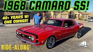 1968 Camaro SS Ride Along! 40 Plus Years With One Owner!