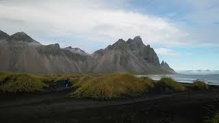 Iceland - Stokksnes Beach at Vestrahorn -  September 2022 - Walking Tour in 4K - Binaural Audio