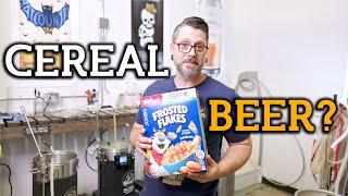 Frosted Flakes in Beer? Cereal Beer Brew Day On The BrewZilla Gen 4!