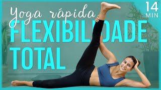 Yoga Rápida para FLEXIBILIDADE DO CORPO TODO (ALONGAR em minutos!)