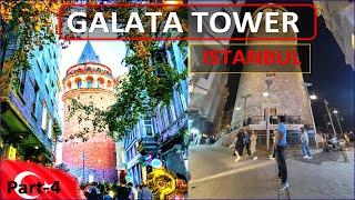 Galata Tower Inside Tour || Galata Tower Istabul Turkey || Istanbul Turkey