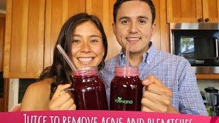 Juice to Remove Acne and Blemishes